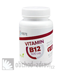 Vieste Vitamin B12 500 g 60 tbl AKCE