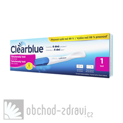 Clearblue ULTRA ČASNÝ těhotenský test 1ks