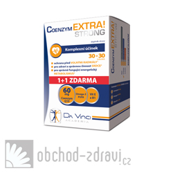 Coenzym Extra! Strong 60 mg 30+30 tob zdarma