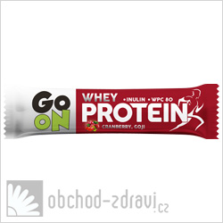  GO ON Proteinov tyinka s brusinkami a goji 50 g AKCE