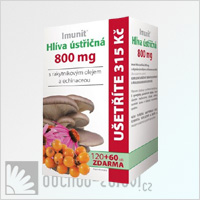 Imunit Hlva stin 800 mg s rakytnkem a echinaceou 120+60 tob zdarma