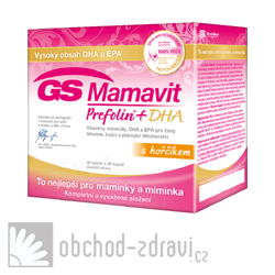 GS Mamavit Prefolin+DHA, 30 tbl + 30 cps