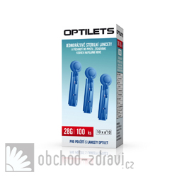 Biotter Optilets jednorzov lancety 100 ks