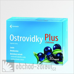 Ostrovidky Plus s luteinem 30 cps
