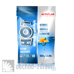 ActivLab Hot Sport izotonický iontový nápoj 1000 g pomeranč