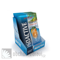 ActivLab Isoactive iontový nápoj s guaranou 20 sáčků pomeranč AKCE