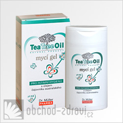 Dr. Muller Tea tree oil intimní mycí gel 200 ml