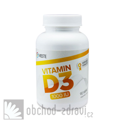 Vieste Vitamin D3 1000 IU 90 tbl AKCE