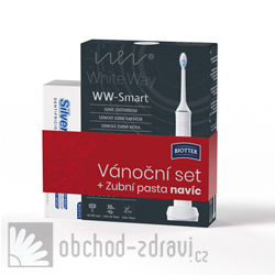 Biotter WW - Smart sonický zubní kartáček bílý + zubní pasta bělící